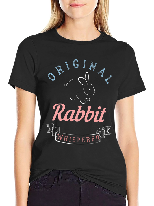 Camiseta Original Rabbit Whisperer Negra