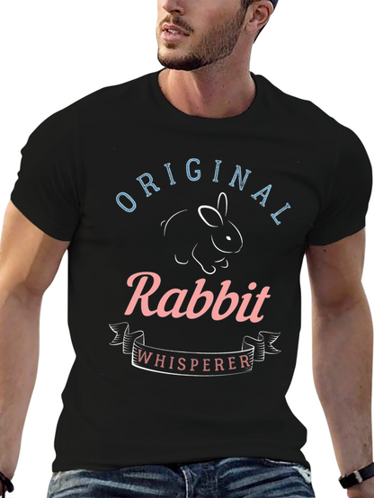 Camiseta Original Rabbit Whisperer Negra