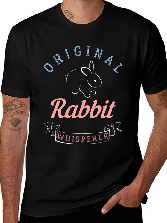 Camiseta Original Rabbit Whisperer Negra