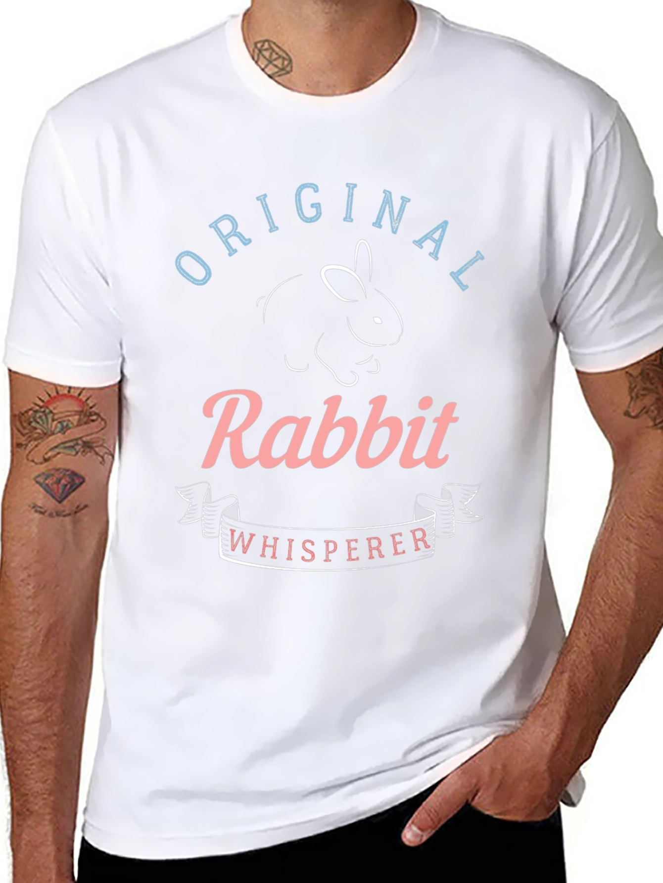 Camiseta Original Rabbit Whisperer Negra