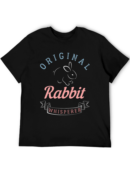 Camiseta Original Rabbit Whisperer Negra
