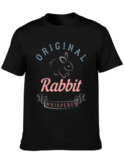 Camiseta Original Rabbit Whisperer Negra