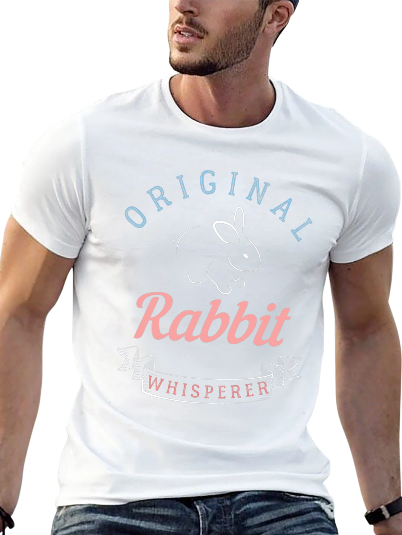 Camiseta Original Rabbit Whisperer Negra