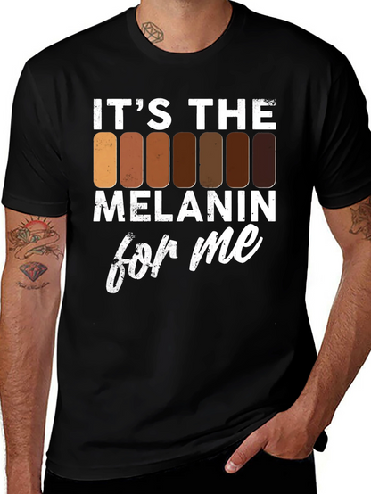 Camiseta Melanin for me Algodón Suave