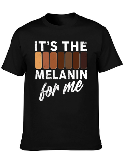 Camiseta Melanin for me Algodón Suave