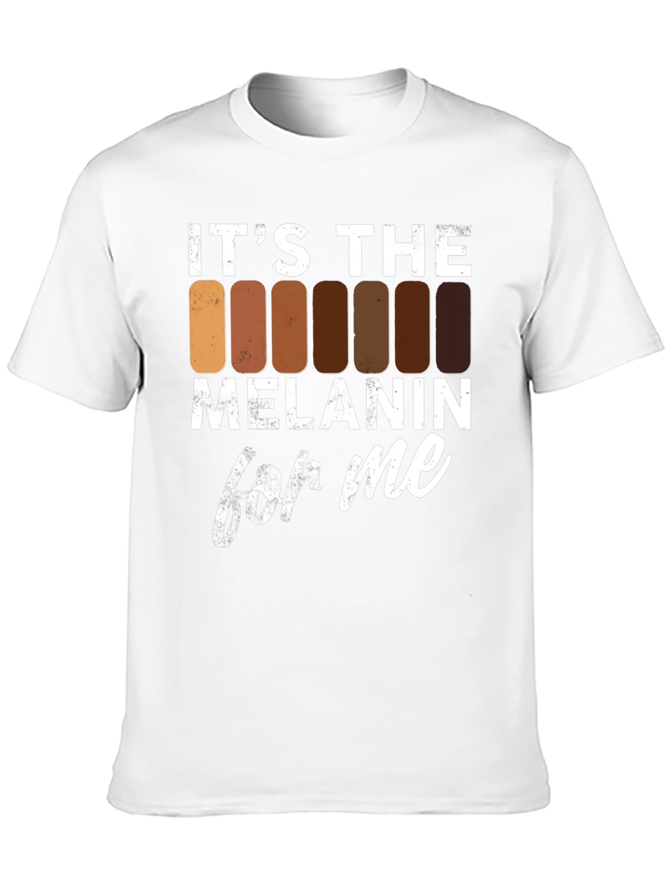 Camiseta Melanin for me Algodón Suave
