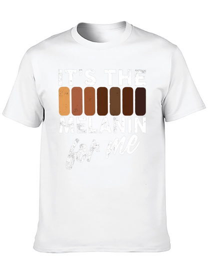Camiseta Melanin for me Algodón Suave