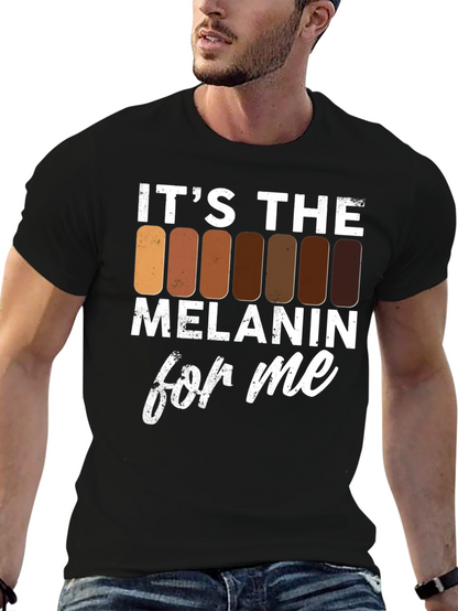 Camiseta Melanin for me Algodón Suave
