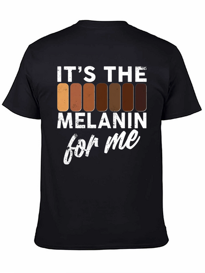 Camiseta Melanin for me Algodón Suave