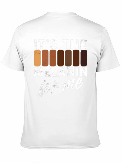 Camiseta Melanin for me Algodón Suave