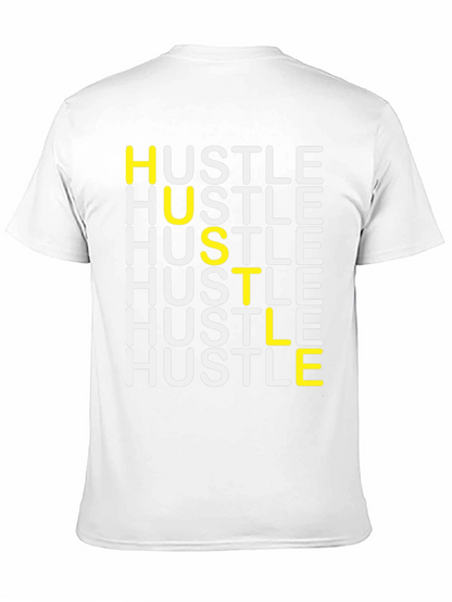 Camiseta Negra Hustle para Hombre