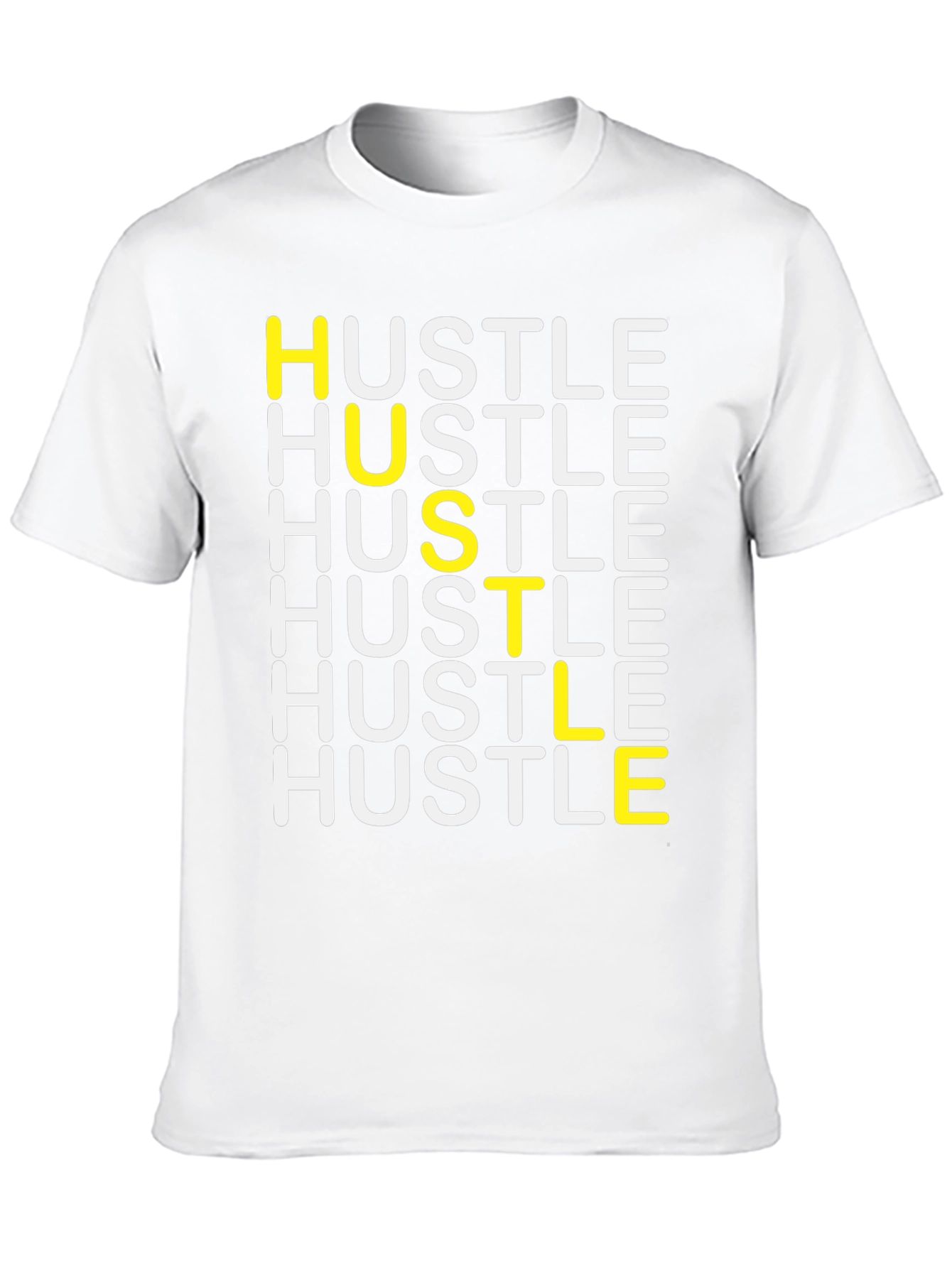 Camiseta Negra Hustle para Hombre