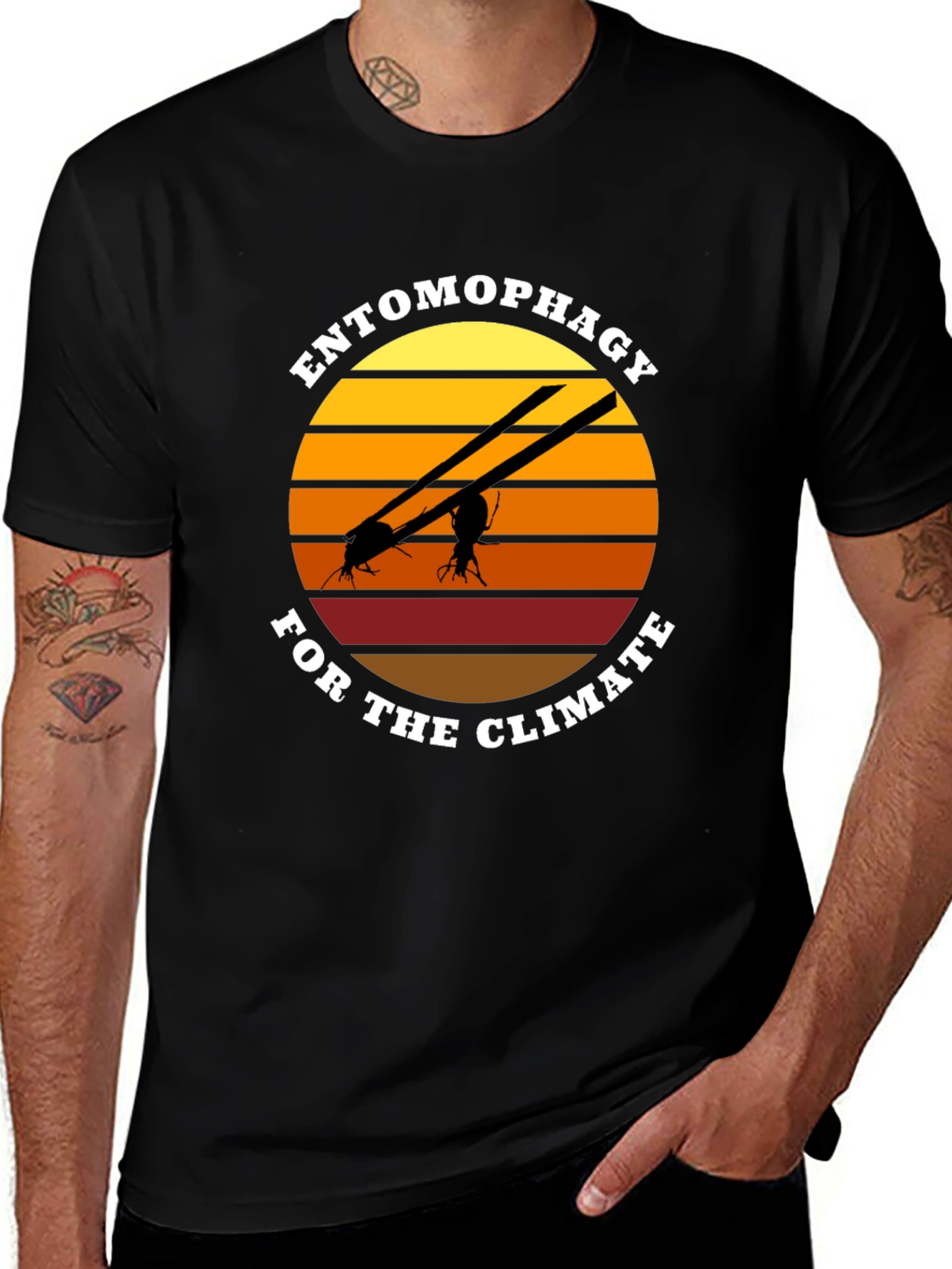 Camiseta Entomofagia para el Clima