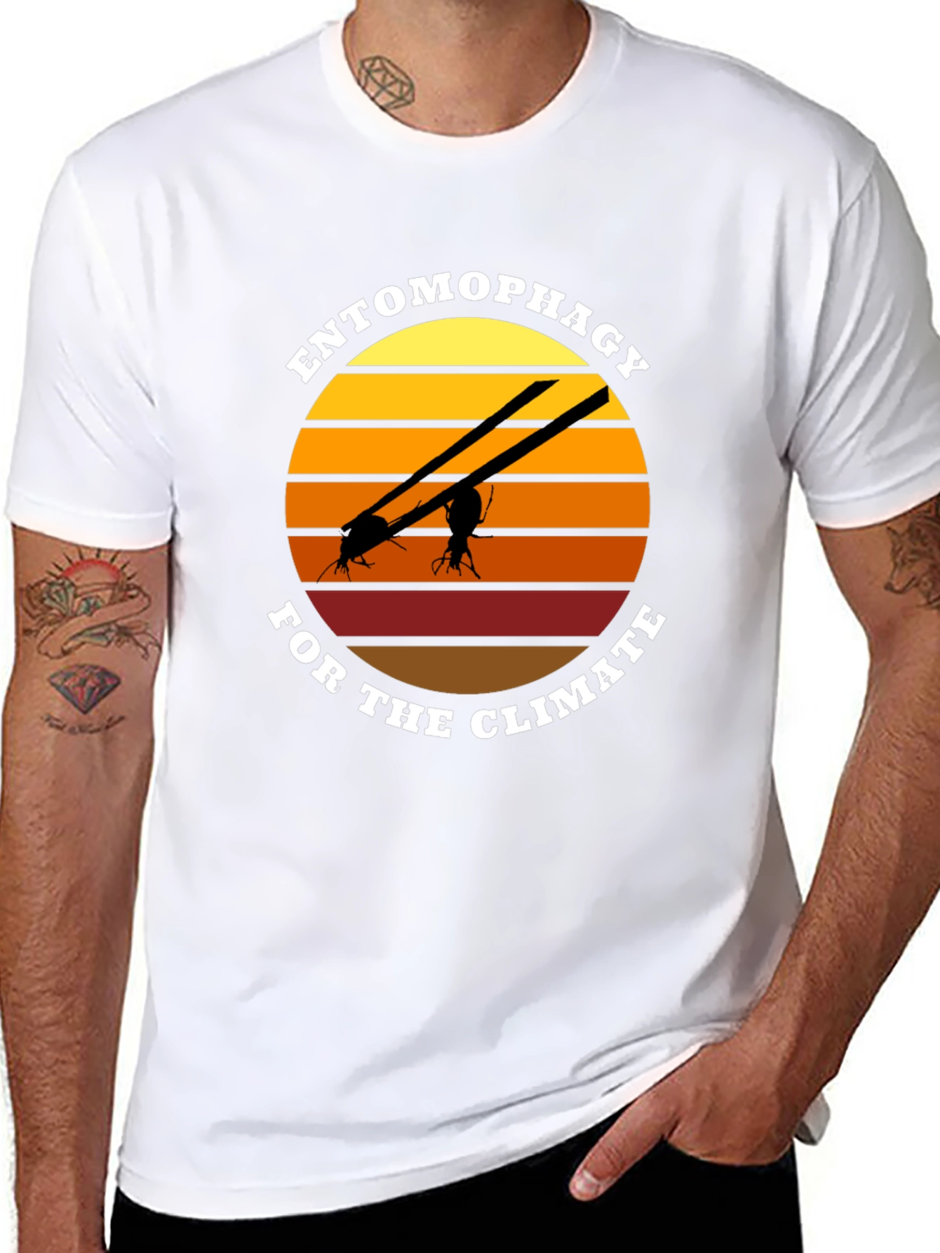 Camiseta Entomofagia para el Clima
