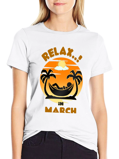 Camiseta Relax en Marzo