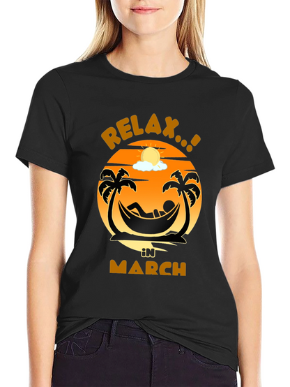 Camiseta Relax en Marzo