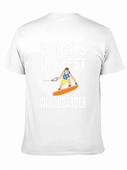 Camiseta Negra: El Wakeboarder Más Okey del Mundo
