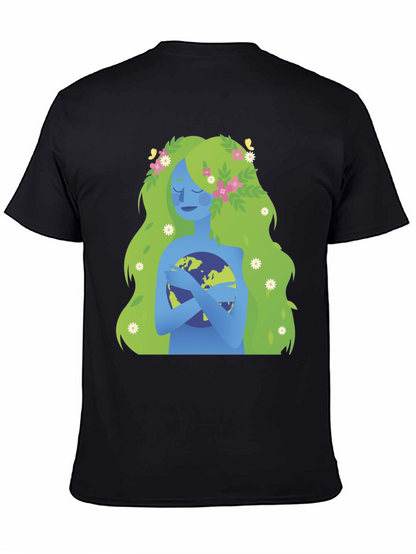 Camiseta Negra: Abraza la Tierra con Estilo