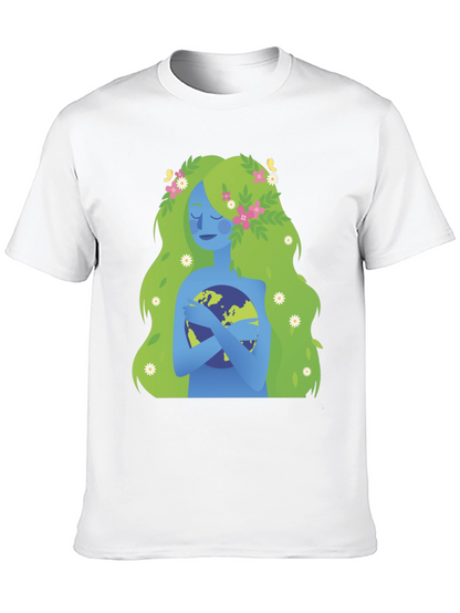 Camiseta Negra: Abraza la Tierra con Estilo