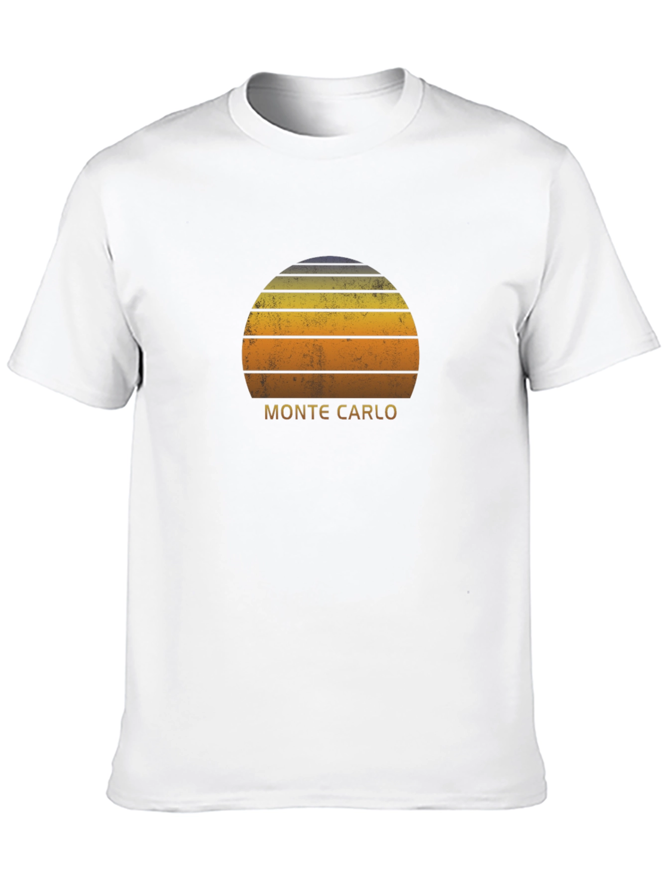 Camiseta Negra Retro Monte Carlo