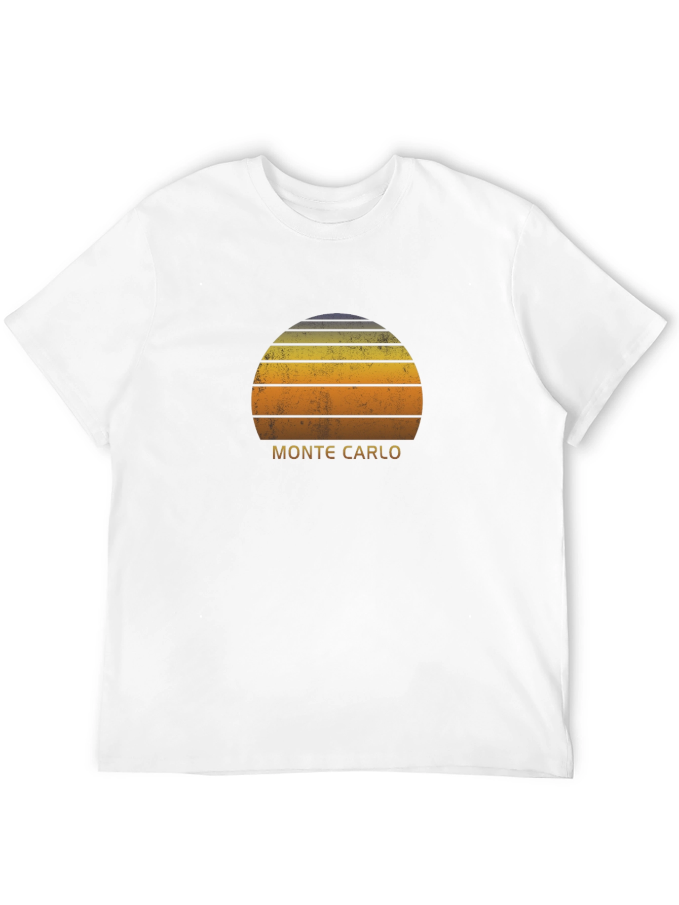 Camiseta Negra Retro Monte Carlo
