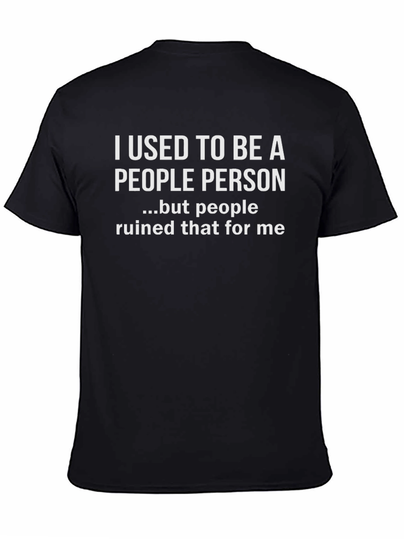 Camiseta Negra: Ex-Persona Sociable