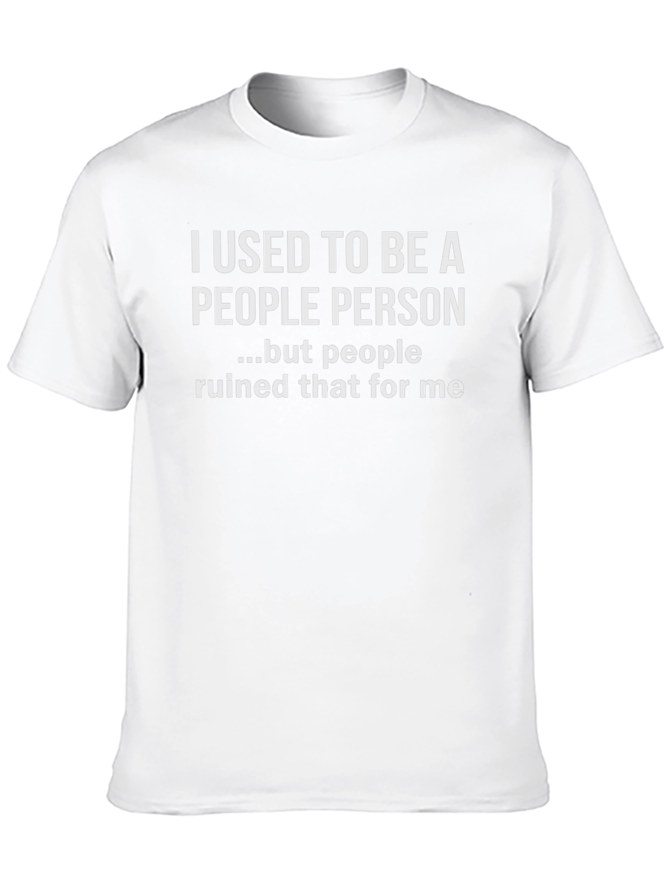 Camiseta Negra: Ex-Persona Sociable