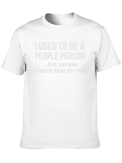 Camiseta Negra: Ex-Persona Sociable