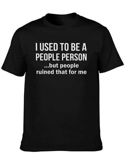 Camiseta Negra: Ex-Persona Sociable
