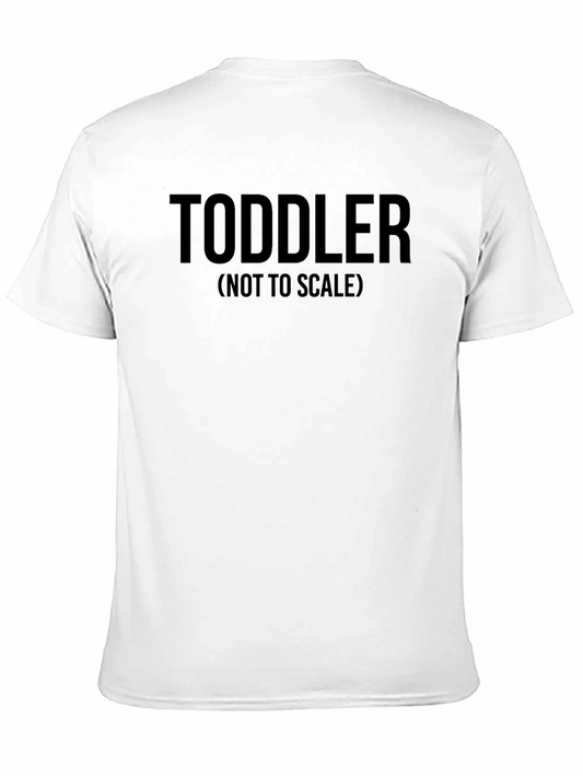 Camiseta Negra: Toddler (No a Escala)