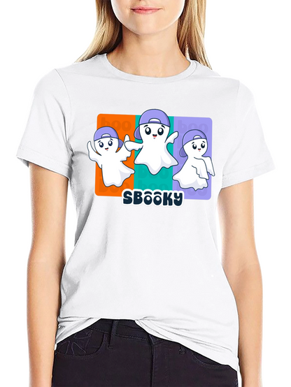 Camiseta SBOOOKY con Fantasmas Divertidos
