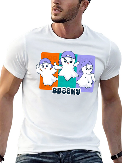 Camiseta SBOOOKY con Fantasmas Divertidos