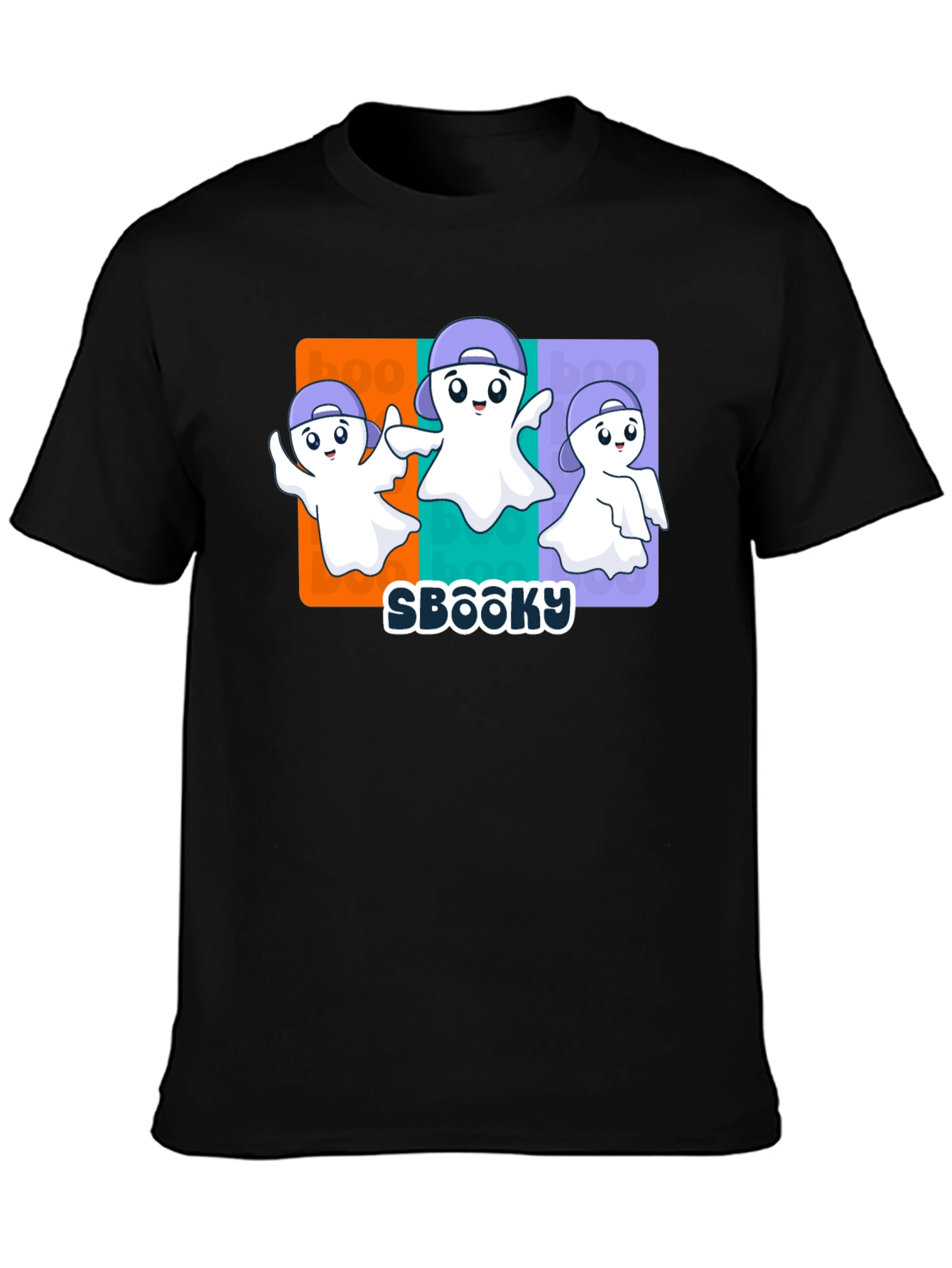 Camiseta SBOOOKY con Fantasmas Divertidos