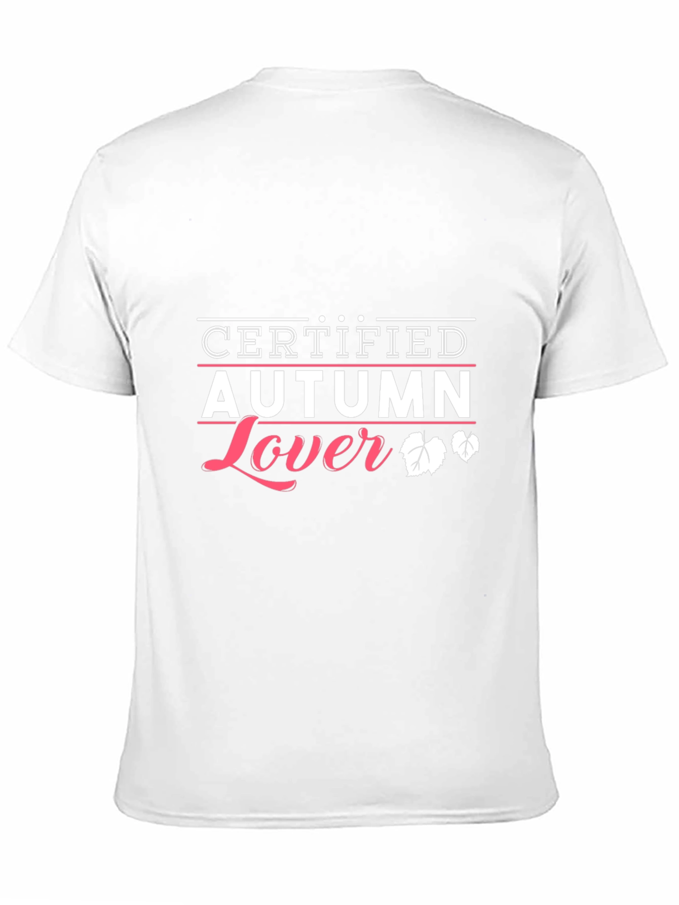 Camiseta Negra Autumn Lover para Aficionados al Otoño