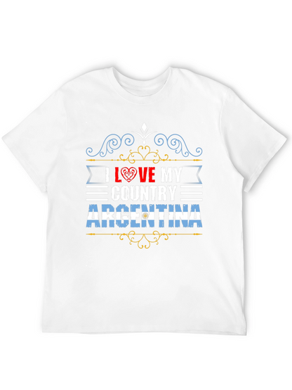 Camiseta Argentina: ¡Amo mi país!