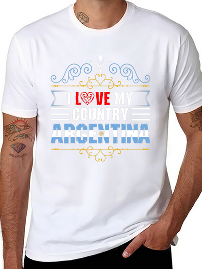 Camiseta Argentina: ¡Amo mi país!