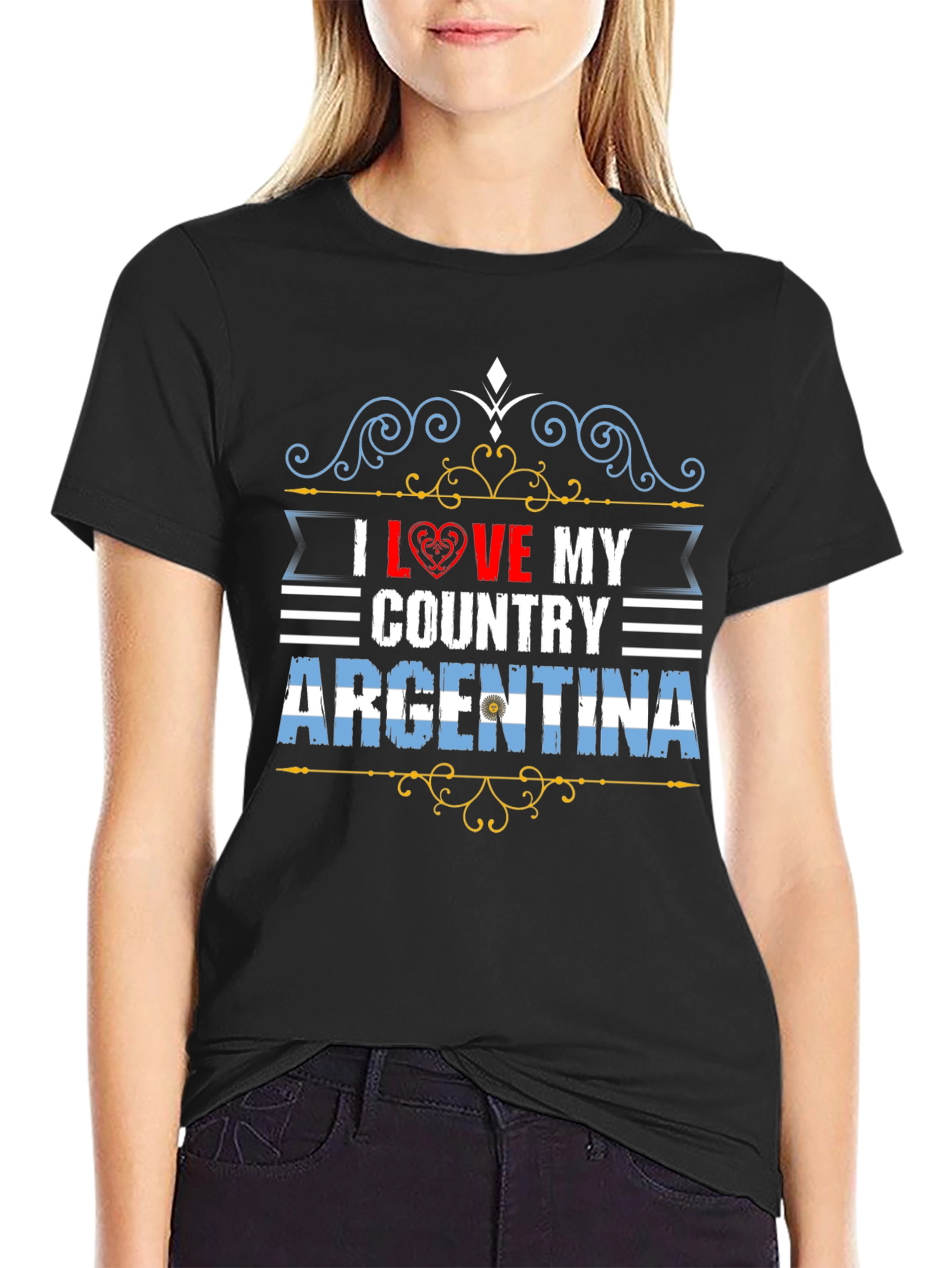 Camiseta Argentina: ¡Amo mi país!
