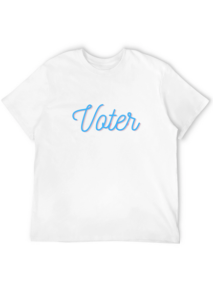 Camiseta Negra Voter: Estilo y Conciencia Cívica