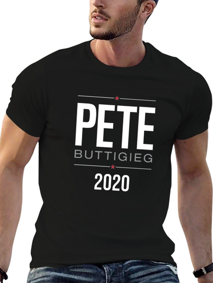 Camiseta Pete Buttigieg 2020 Negra