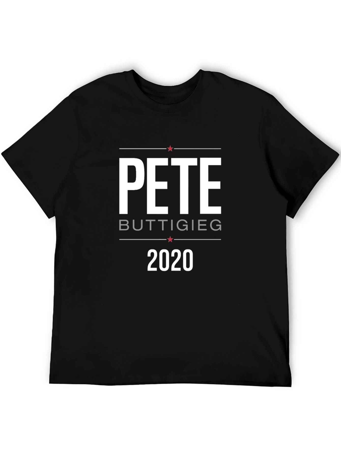 Camiseta Pete Buttigieg 2020 Negra