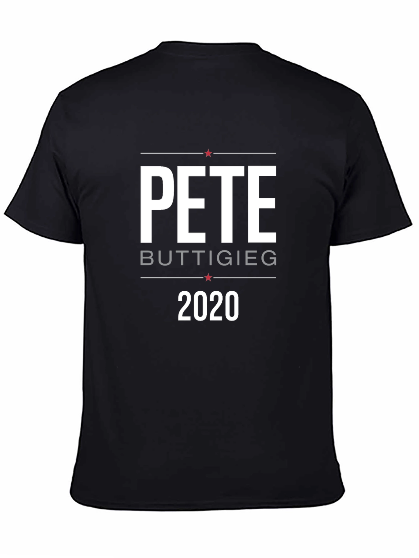 Camiseta Pete Buttigieg 2020 Negra
