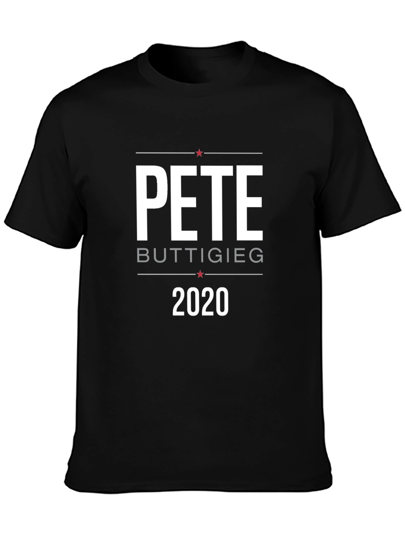 Camiseta Pete Buttigieg 2020 Negra