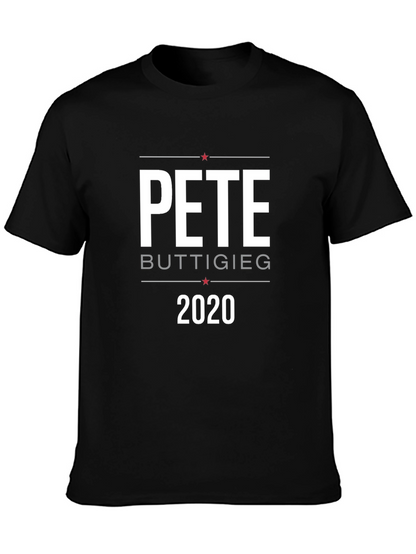 Camiseta Pete Buttigieg 2020 Negra