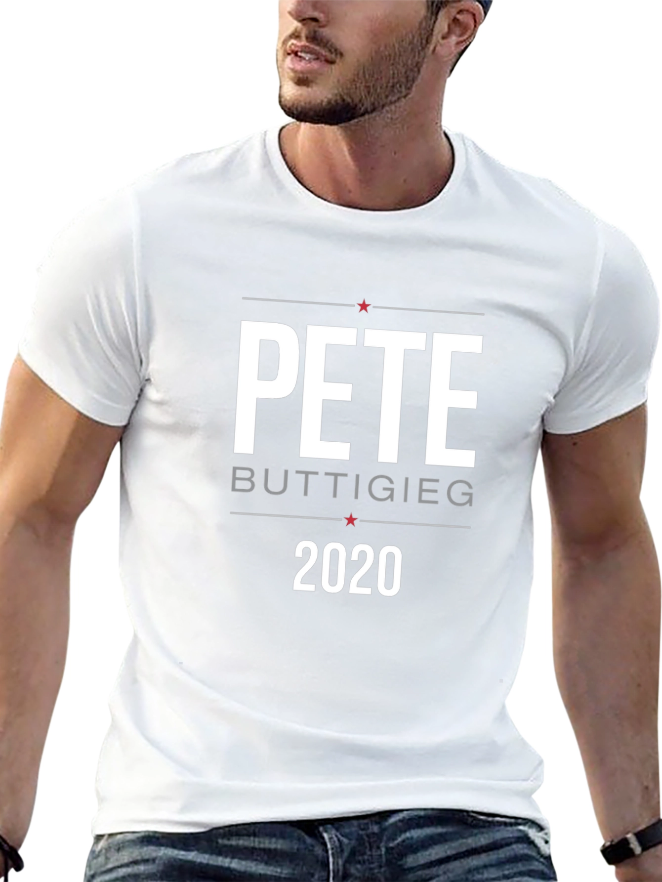 Camiseta Pete Buttigieg 2020 Negra