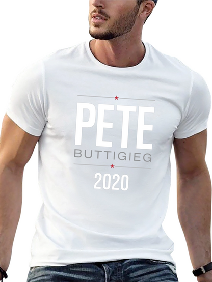 Camiseta Pete Buttigieg 2020 Negra