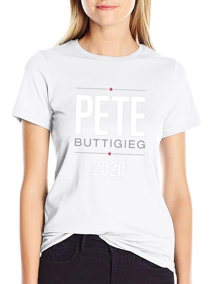 Camiseta Pete Buttigieg 2020 Negra
