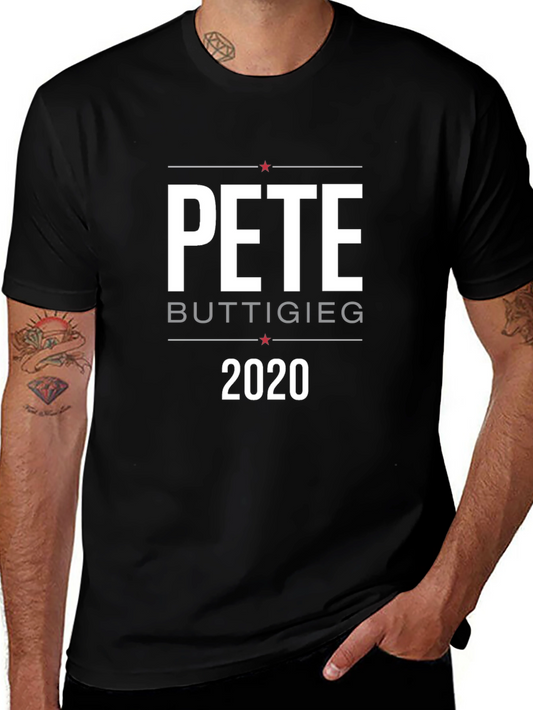 Camiseta Pete Buttigieg 2020 Negra