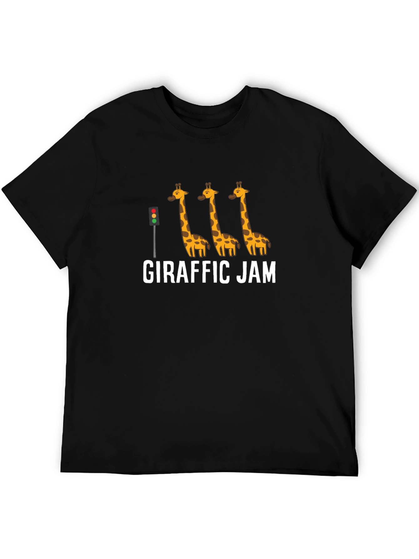 Camiseta Negra Giraffe Jam