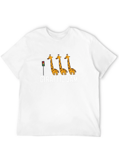 Camiseta Negra Giraffe Jam