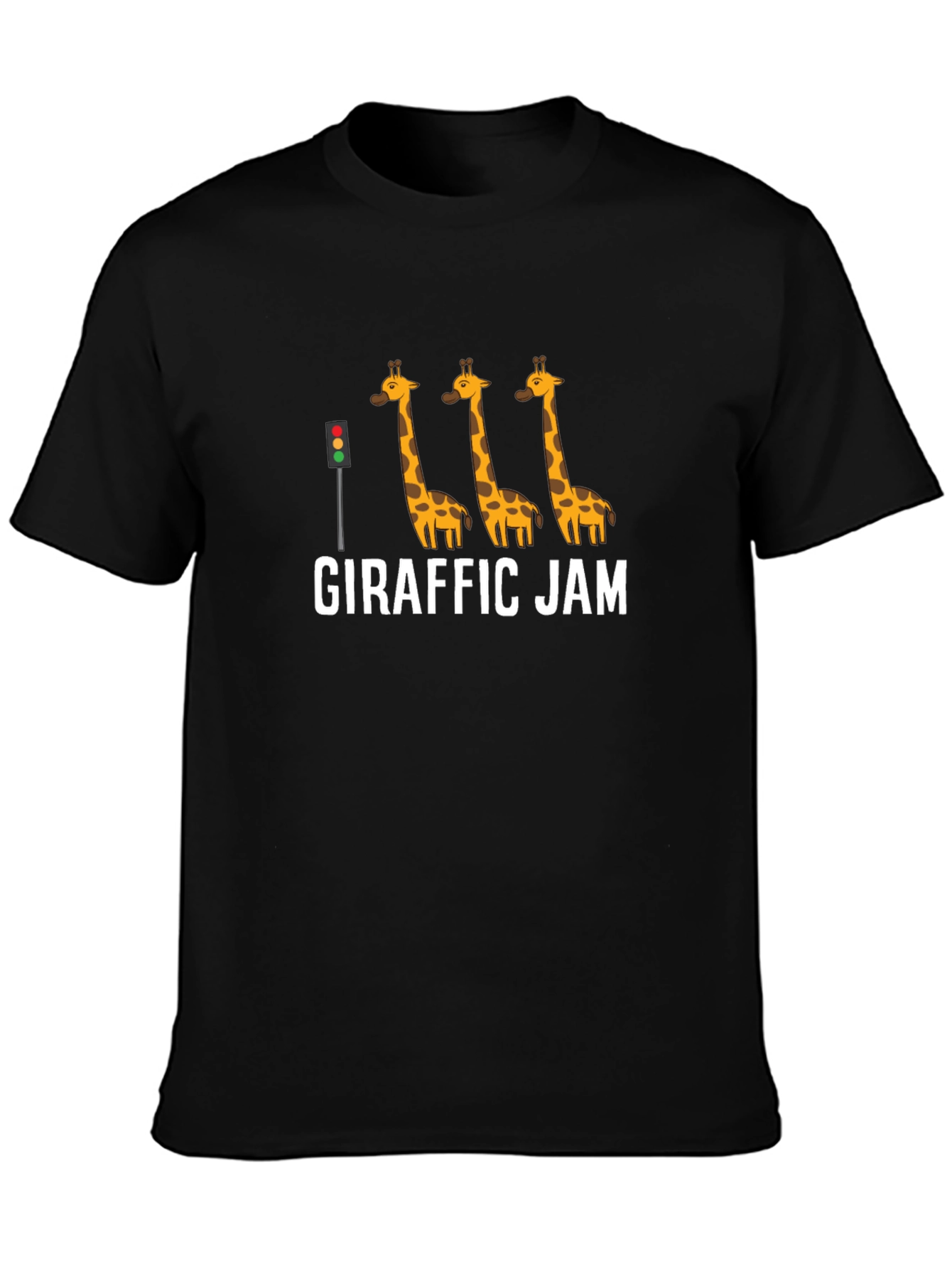 Camiseta Negra Giraffe Jam